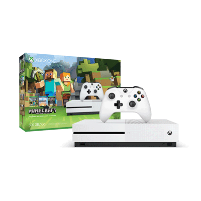 Xbox One S 500 GB (Minecraft 同梱版)