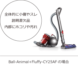 Ball-Animal+Fluffy-CY25AFの場合