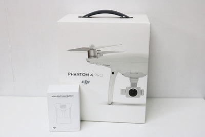 【買取実績】DJI Phantom4 Pro 国内正規品 WM331A バッテリー付 | 中古買取価格136,000円