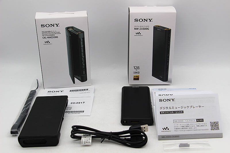 【買取実績】SONY ソニー WALKMAN ウォークマン NW-ZX300G レザーケース付き｜中古買取価格28,000円