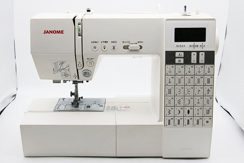 【買取実績】JANOME ジャノメ コンピューターミシン 809型 DC6030 フットコントローラー ワイドテーブル付き｜中古買取価格11,800円