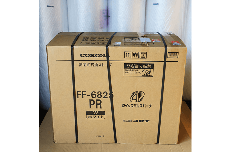 【買取実績】CORONA コロナ 密閉式石油ストーブ クイックパルスバーナ FF-6825PR W｜中古買取価格75,000円