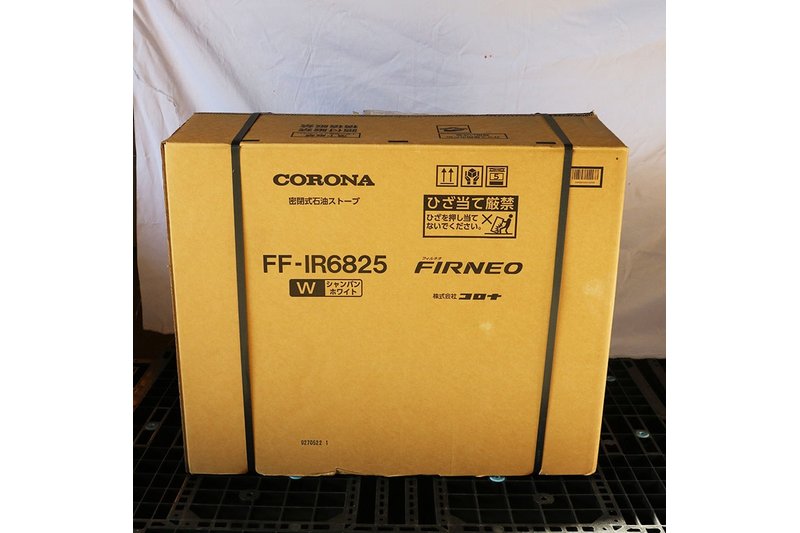 【買取実績】CORONA FF-IR6825 W 密閉式石油ストーブ FIRNEO シャンパンホワイト 主に18畳用｜中古買取価格85,000円